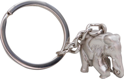 

Oyedeal Elephant KYCN1945 Key Chain(Silver)