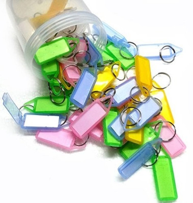 

Kairos Assorted Tag Pack of 50 Key Chain(Multicolor)
