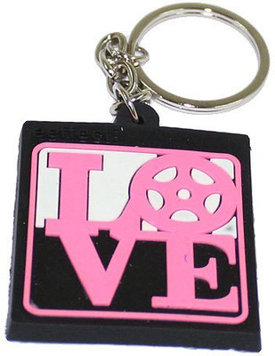 

24x7 Shop Love Rubber Key Chain(Multicolor)