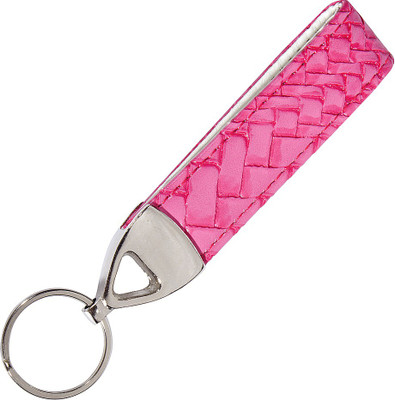 

Osaiz Faux Leather Key Chain(Pink)