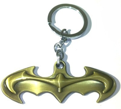 

U R God Batman Metal Key Chain(Gold)