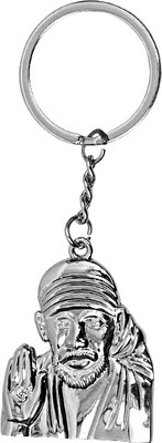 

U R God Shirdi Sai Baba Key Chain(Silver)