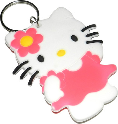 

Techpro Doublesided Hello Kitty Pink Makeover Key Chain(Multicolor)