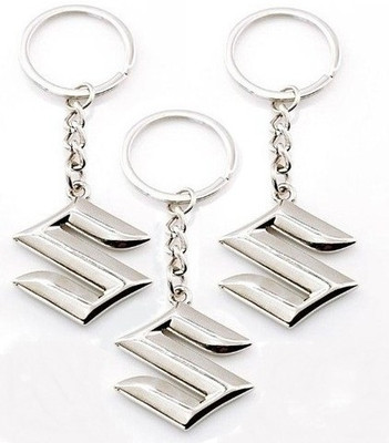 39% OFF on Indiashopers Suzuki Metallic Key Ring (Pack of 3) Key Chain(Silver) 39% OFF on Indiashopers Suzuki Metallic Key Ring (Pack of 3) Key Chain(Silver)