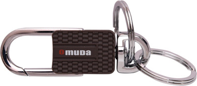 

Dealfinity Omuda Lock Shape Hook DKYCN1469 Locking Key Chain(Brown)