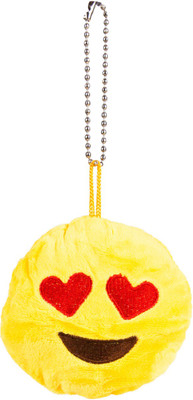 

The Crazy Me Emoji Heart Eyes Key Chain(Yellow)