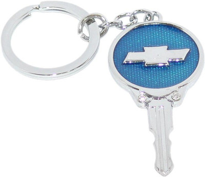 

Aura Imported Key Shape Chevrolet Key Chain(Blue, Silver)