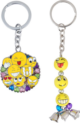 

Super Drool I Love Smiley Locking Key Chain(Multicolor)