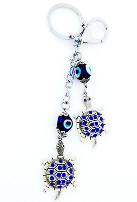 

Discount Product Turtles Locking Key Chain(Blue, Silver)