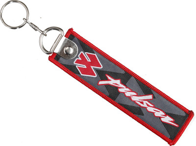 

Techpro Doublesided Cloth Red Pulsar Key Chain(Multicolor)