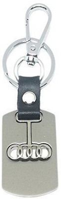 eShop24x7 Audi Locking Key Chain(Silver)