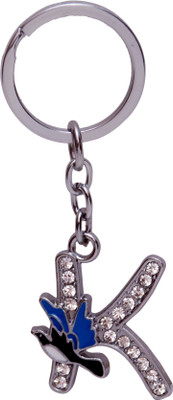 

Zeroza Alphabet Letter K LK04 Key Chain(Multicolor)