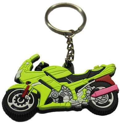

Aura Sports Bike Rubber Key Chain(Multicolor)