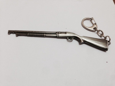 

Aura Metal Rifle Key Chain(Grey)