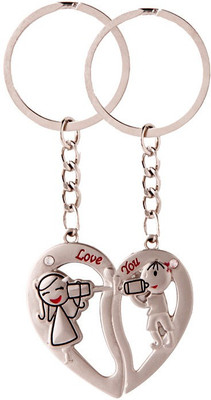 

Keepsake Love You Key Chain(Grey)