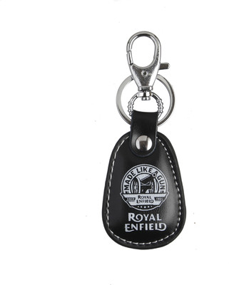 

Techpro Leatherite Black Royal Singlesided Key Chain(Multicolor)