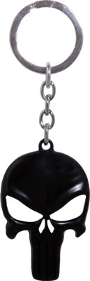 

Oyedeal Kycn688 Punisher Symbol Shiny Key Chain(Black)