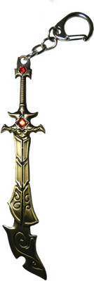 

Techpro LEAGUE OF LEGENDS Master Yi Sword Locking Key Chain(Silver)