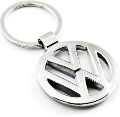

Chainz Volkswagen Logo Metal Key Chain(Silver)