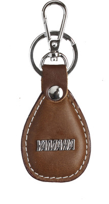 

Techpro Leatherite Brown Colour Yamaha Locking Key Chain(Multicolor)