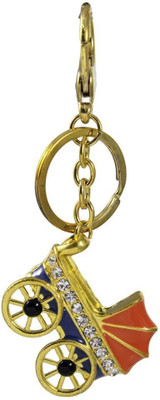 

Tootpado Buggy - Stylish Stone Key Chain(Orange)