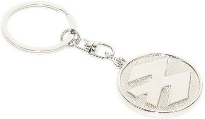 

Aura Bajaj Bikes Double Sided Full Metal Imported Key Chain(Silver)