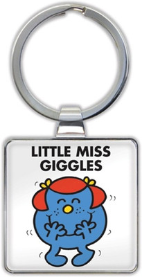 

That Company called If LITTLE MISS GIGGLES KEYRING Key Chain(White)