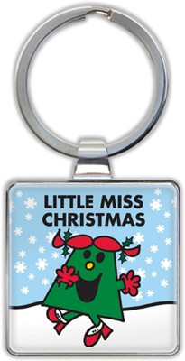 

That Company called If Little Miss Christmas Keyrings Key Chain(White)
