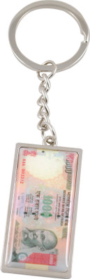 

Forty Creek 1000 Rupee Note Locking Key Chain(Multicolor)