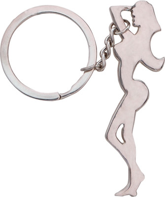 

Oyedeal Women Shape Bottle Opener Key Chain(Silver)