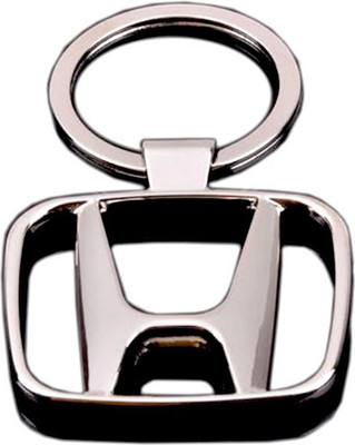 

Tech Fashion Honda Car Logo Locking Key Chain(Silver)