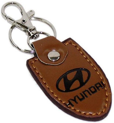 

Aura Simple Hyundai Key Chain(Brown, Black)