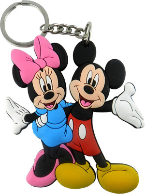 

Techpro Double sided Mickey and Minnie Mouse Couple Key Chain(Multicolor)