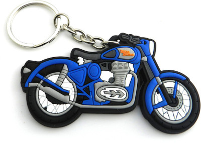 

Techpro Singlesided Blue Royal Enfield Key Chain(Multicolor)