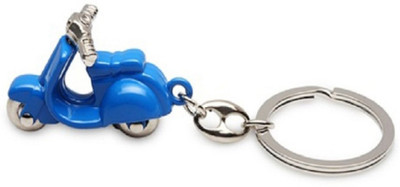 

CTW Cute Fun Metal Scooter Key Chain(Blue)
