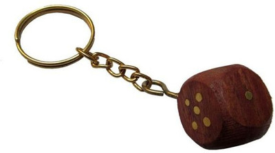 

Onlineshoppee set of 2 Key Chain(Brown)
