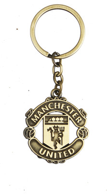 

Techpro Metal Golden Colour Singlesided Manchester Key Chain(Multicolor)