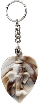 

Skyways Leaf Ganesa Key Chain(Multicolor)