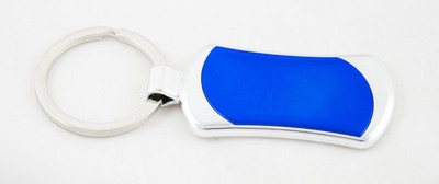 

Forty Creek Solid Blue Shining Key Chain(Blue)