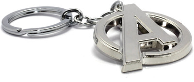 

AA Retail Avengers Premium Metal Silver Key Chain(Silver, Grey)