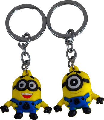 

Forty Creek Minions Black & Blue Key Chain(Multicolor)