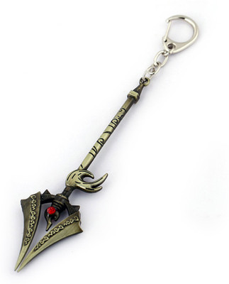 

Techpro League OF Legends Xinzhao Weapon Spear Locking Key Chain(Silver)