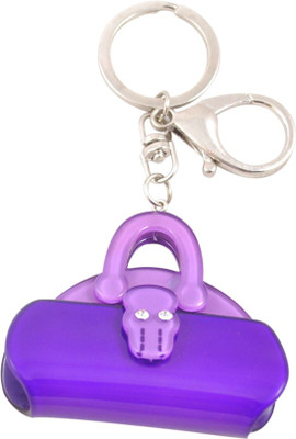 

Forty Creek Designer Blue bag Locking Key Chain(Blue)
