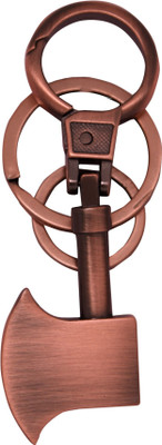 

Dealfinity Axe With Hook Metal DKYCN1037 Locking Key Chain(Multicolor)