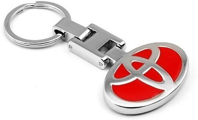 

Trendy Loot Toyota Key Chain(Red)