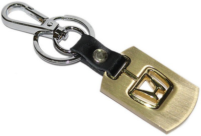 

Aura Honda Cars Detachable Logo Full Metal Imported Locking Key Chain(Gold)