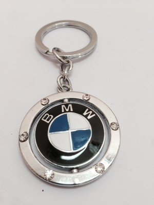 

Aura Revolving BMW Metal Key Chain(Silver)