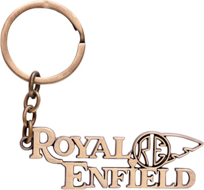 

Oyedeal Royal Enfield Re Metallic Key Chain(Gold)