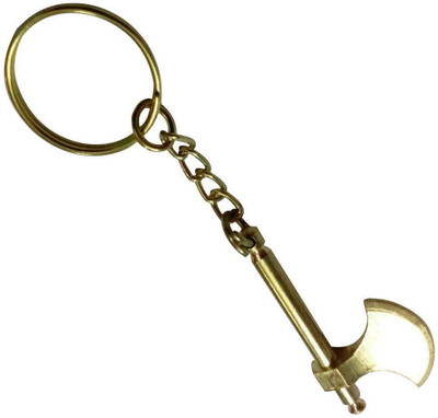 Solidindia Craft keychain109 Key Chain(Gold)