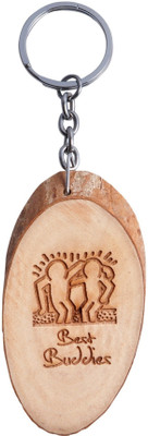 

Oyedeal Best Buddies Wooden Tree Slice Key Chain(Multicolor)